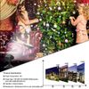 SOMKTN Christmas Snowfall Projector Lights Outdoor,Snow Falling Projector Lamp Dynamic Snow Effect Christmas Dot Decorations Lighting for Xmas House.Garden Yard, Party,Club, Landscape