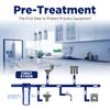 6 Pack 10"x4.5" String Wound Sediment Water Filter Cartridge for PPL10BB PPW10BB