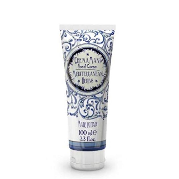 Rudy Rudy Le Maioliche Le Majorca Hand Cream Mediterranean Herbs Meditalanian Herbs 3.4 fl oz (100 ml) (x 1)