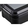 OSK BL-37DE Lunch Box with Cooler Case, Black