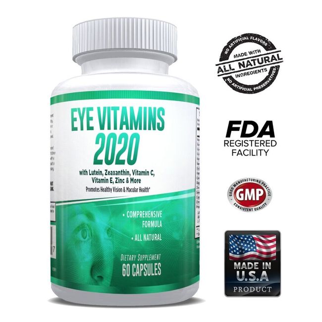 Eye Health & Vision Support - Eye Vitamins 2020