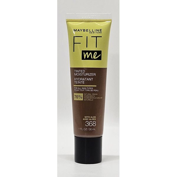 MAYBELLINE NEW YORK FIT ME TINTED MOISTURIZER Shade #368 NEW