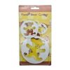 Teddy Bear Fondant Cutter Set - 3 Sizes - Sugarcraft Tools (1 Pk)