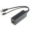 DSLRKIT Active PoE Splitter Power Over Ethernet 48V to 5V 2.4A Micro USB Plug for Raspberry Pi B B+ 2 3