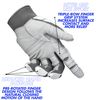 Bionic Reliefgrip 2.0 Men's Golf Glove (Silver, Large, Right)