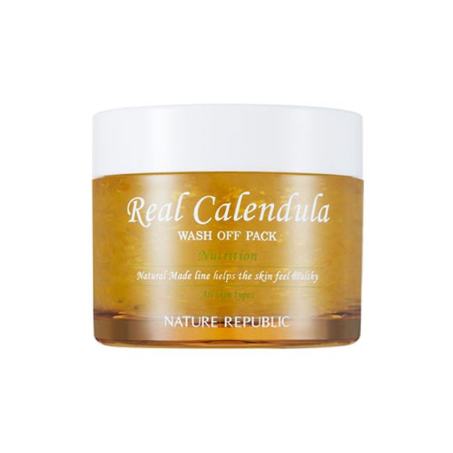 NATURE REPUBLIC Nature Republic Natural Made Real Calendula Wash Off Pack