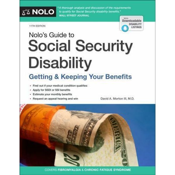Nolo's Guide to Social Security Disability: Getting & Keeping Your Benefits