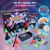 Magic Kit, 109+Magic Tricks for Kids Age 6-8, Unique Magic Set,28in1 Magic Props
