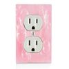 Pink Bubbles Electrical Outlet Plate
