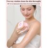 Electric Body Brush for Shower, Rotating Back Scrubber, Waterproof Rechargeable, Deep Cleansing