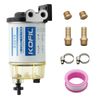 5*Water Separating Fuel Filter System ,S3213 Fits/For Marine outboard Motor