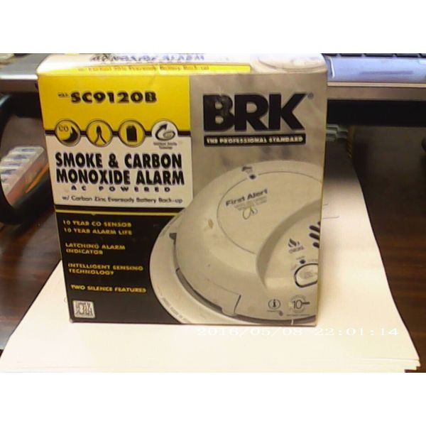 3 BRK SC9120B SMOKE & CARBON MONOXIDE ALARM