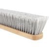 PRO SOURCE 24" Wide Push Broom Head, 3" Flagged Poly Bristles, Handle not Incl