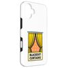 Blackout Curtains Stylish Starry Night Design Case for iPhone 16 Plus