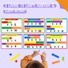 Math Linking Cubes, 100 Math Cube Manipulatives with 30 Learning Activities Plus 192 Reusable Stickers, Number Counting Blocks Snap Linking Math Counters, Fun & Educational Pre-K Counting Blocks