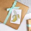 4 x 'Peeled Banana' Gift Tags/Labels (GI00035241)