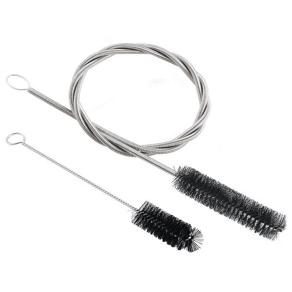 CPAP Tube Cleaning Brush – 7ft Flexible Stainless CPAP Mask and Tube Cleaning Brush and Handy 7.28in Mask Brush for Standard 22mm Diameter Tube – 2pcs