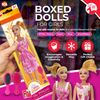 SOL 2pk Boxed Dolls for Girls, Age 3-8, Includes Stickers