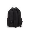 Kipling SEOUL Large Backpack, Signature Emb (Black)