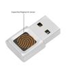 USB Fingerprint Reader, Mini Fingerprint Scanner Window Hello Biometric Finger Print Reader Sensor for PC Laptop Computer, 360 Degrees Touch Fast Matching