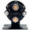 Trombetta 36V DC Contactor, 2-Position, Push Button, Black, Manual, Flush Mount