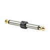 Planet Waves PW-P047A 0.25 inch Male Mono Inline Adapter, Black