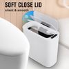Cesun Automatic Motion Sensor Bathroom Trash Can with Lid, 2.6 Gallon Touchless