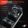 A-Premium Master Power Window Switch Compatible with Ford Explorer 2016 2017 2018 2019, Front Left Driver Side