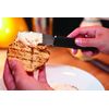 Mercer Culinary Millennia Wavy Edge Spreader, 3.5 Inch Blade, Black Handle
