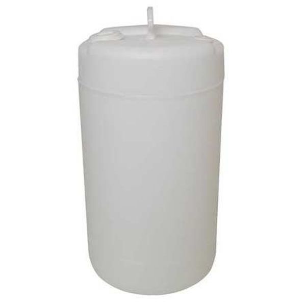 Transport Drum, Closed Head, 15 gal., White