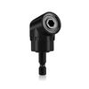 YFFSFDC Right Angle Drill Extension Socket Driver Socket Adapter 105 Degree Angle Hex Magnetic Bit Socket for Electric Screwdriver Drill Attachment Angled Tool for Electric Drill Bit