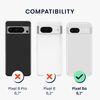 kwmobile Case Compatible with Google Pixel 8a Case - Cover with Cork Finish - Light Brown