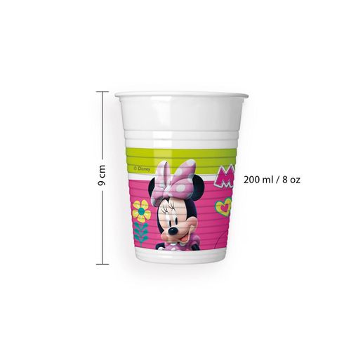 Procos 93559P 93559 Cups Minnie Mouse Happy, Multi Colors