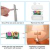 PATIKIL Inline Lamp Switch, Rotary Dimmer LED Light Controller Brightness Control Cord Switch Replacement for Table Floor Lamp Pendant Lighting, White
