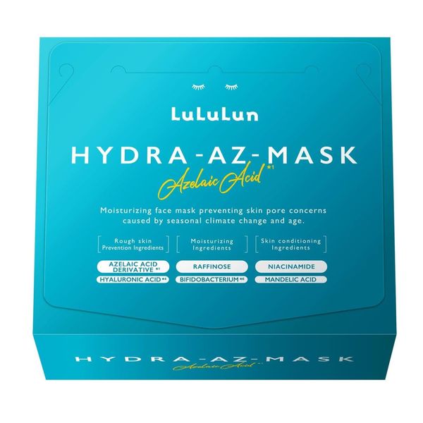 LuLuLun Hydra AZ Mask, Large Capacity, 28 Count Face Pack, Sheet Masks