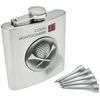 D - CM GOLFERS HIP FLASK SET