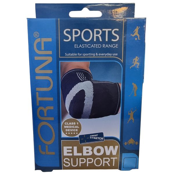 Fortuna Sports Elasticated Support. Elbow - X-Large