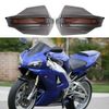 7/8"Smoke Motorcycle Handle Bar Hand Guards Protector Wind Shield For Yamaha YZF