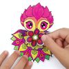 Nebulous Stars NS11017 Window Charms Craft, Colourful