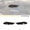FOR 2018+ FORD MUSTANG FRONT HEADLIGHT LAMP DECOR COVER TRIM PROTECT GUARD SHELL