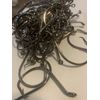 100 7/0 Octopus Circle Offset Hooks Black Chrome BLN Ultra Sharp Point Bulk Pack