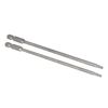 sourcing map 150mm Long 1/4" Hex Shank T10 & T15 Magnetic Torx Security Screwdriver Bits Set,2pcs