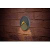 PathLux Round Surface Light IP65 2.2w 90lm 3000K Dark Grey