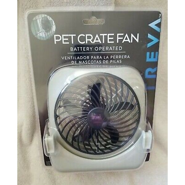 Pet Crate Fan Treva Battery Operated Fan