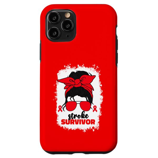 Stroke Survivor Recovery Brain Attack Stroke Awareness Month Case for iPhone 11 Pro