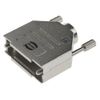 D Sub Backshell, DA, 180°, Metal Body
