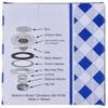 Dearborn 815B Sink Basket Strainer 4.33 x 1.5, Chrome Plated