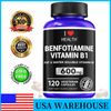 Vitamin B1 Extra Strength 600 MG High Potency Non-GMO, 120 Capsules