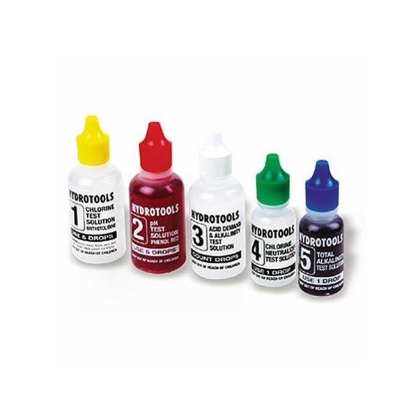 Swimline Hydrotools 8455 Replacement Reagent Pack for Model 8440 Pool Test Kit