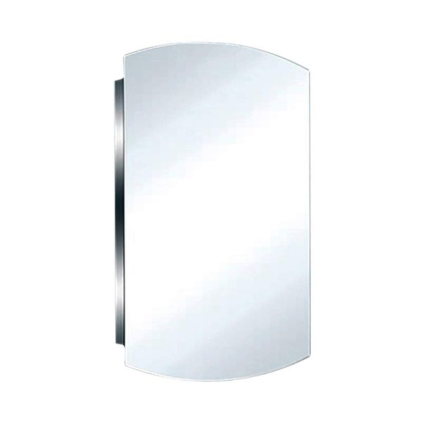 Renovators Supply Manufacturing Stainless Wall Mounted Medicine Cabinet with Mirror 24 in H x 16 in W Hanging Cabinet Storage Triple Shelf for Medicines or Bathroom Accessories with Mounting Hardware